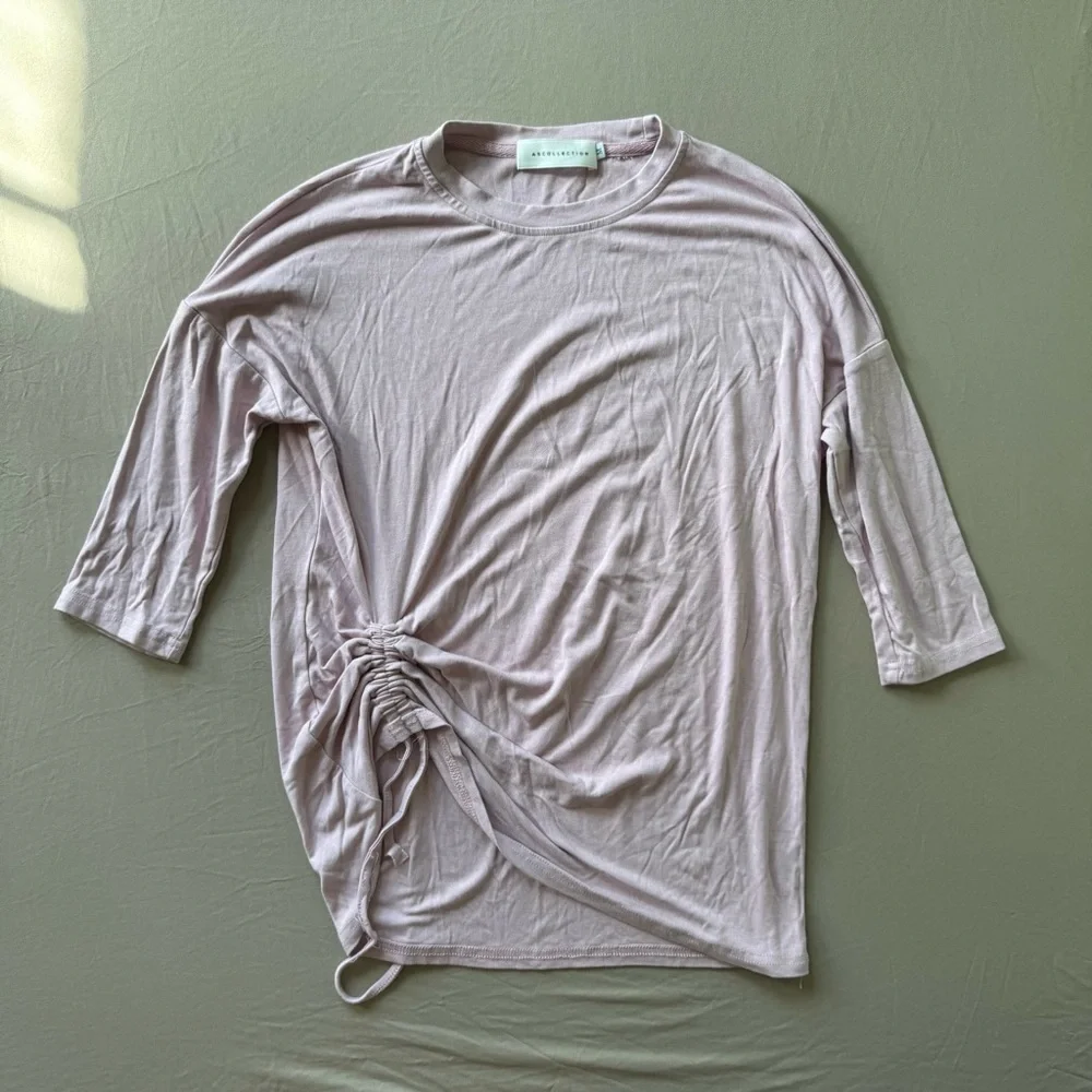 AS Collection Ruched Drawstring Tee Bundle - Picture 6 of 13
